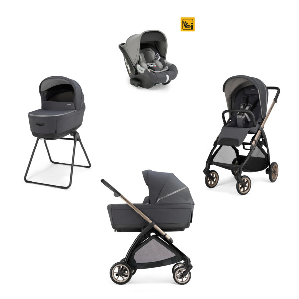 Trio Inglesina Electa 2026 con Seggiolino Auto Darwin Infant Borsa Inclusa Garage Grey