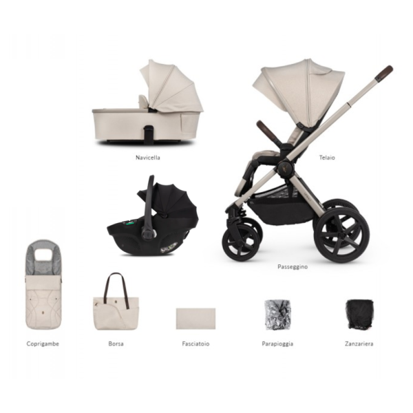 Venicci Trio Tinum Upline2 Stone Beige