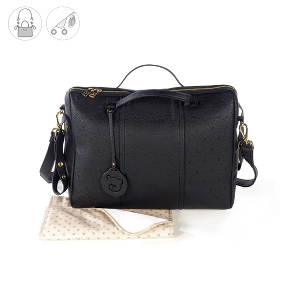 PASITO A PASITO Borsa Fasciatoio London Nero