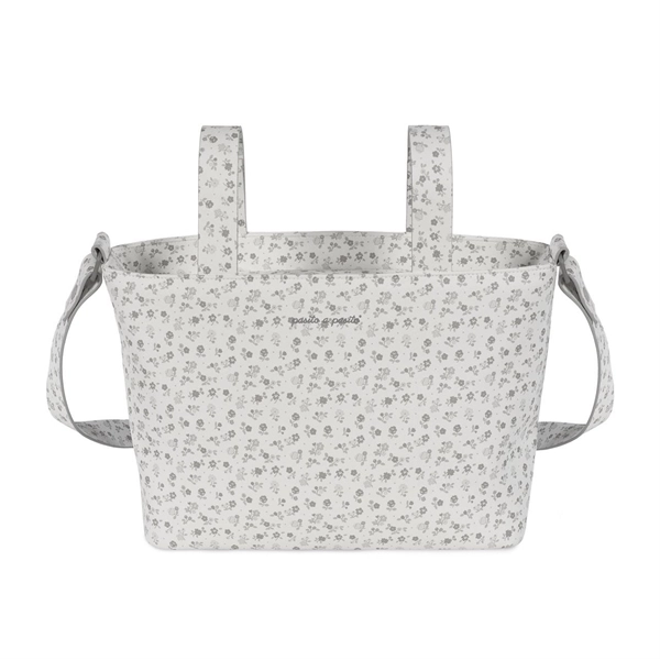 PASITO A PASITO Borsa Da Passeggino Crossbody Little Bloom Floor Grigio