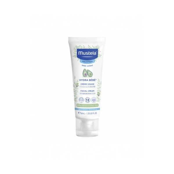 MUSTELA Hydra Bébé Crema Viso 40Ml