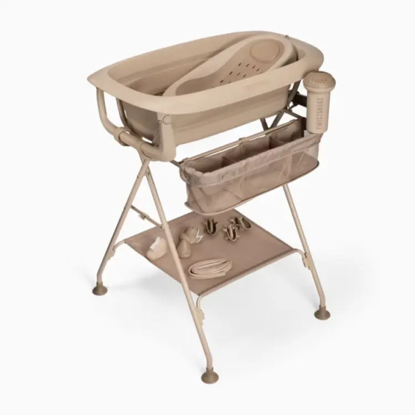 Twistshake Set Bagno con Vaschetta e giocattoli Mocha