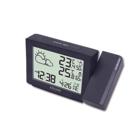 EXPLORE SCIENTIFIC  RPW3005 Orologio A Proiezione Con Sensore Meteo Ed Esterno