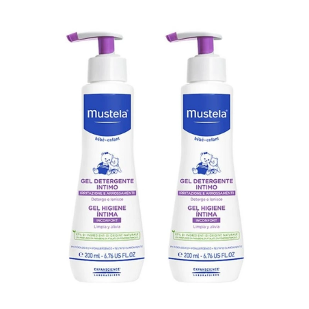 MUSTELA  IT3001013 Bipack Gel Detergente Intimo 2X200Ml