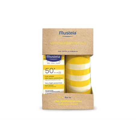 MUSTELA   Kit Latte Solare Con Borraccia