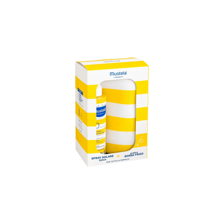 Mustela Spray Solare SPF 50 200 ml con Borsa Frigo