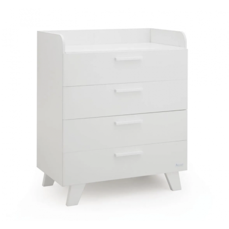 Comò Azzurra Design Mia Secure Bianco