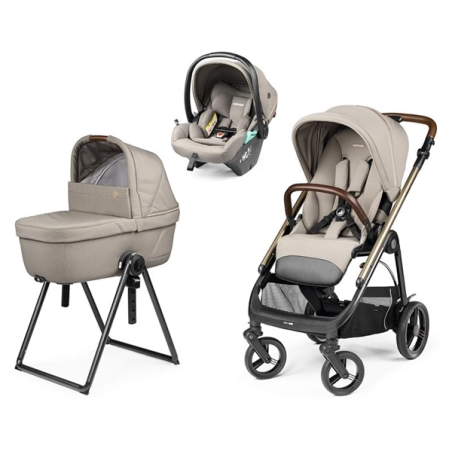 Trio Peg Perego Veloce Belvedere Brio con Ovetto Lounge Reclinabile  I-Size  Borsa Inclusa 2025