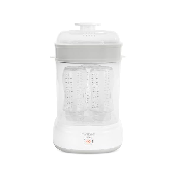 Sterilizzatore a Vapore Miniland  Mini Steamy Bianco