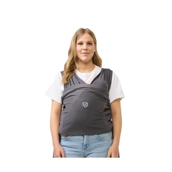 KOALA BABYCARE Marsupio Fascia Cuddle Band 2.0 Dark grey