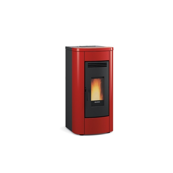 Stufa A Pellet LA NORDICA  Klaudia 8 Kw Bordeaux