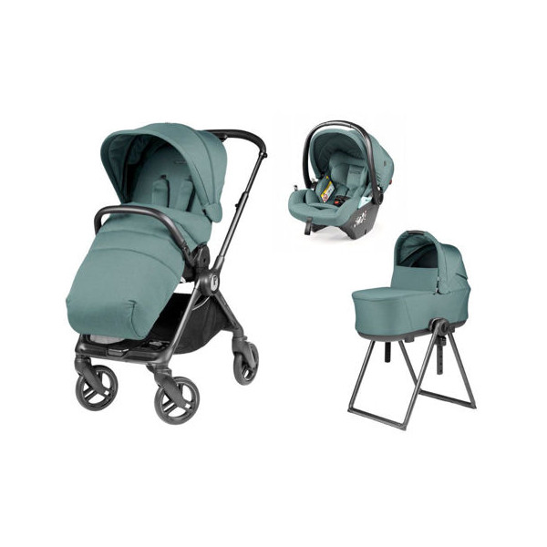Peg Perego Trio Switch con Primo Viaggio Lounge Reclinabile Borsa Inclusa
