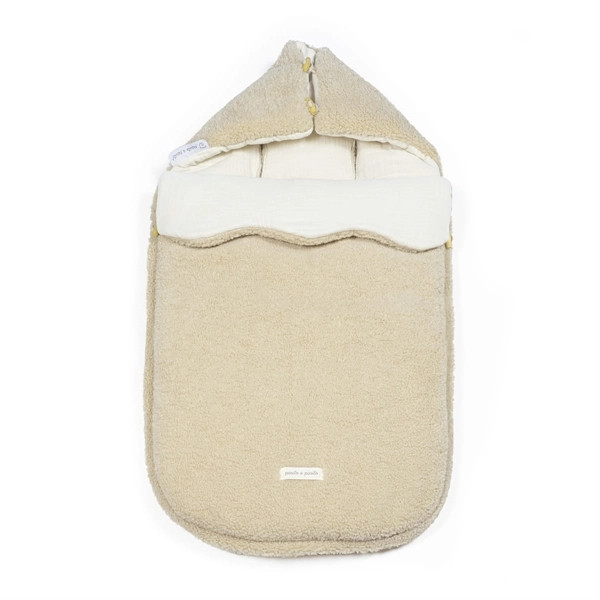 PASITO A PASITO  Sacco Nanna Invernale Paddington Teddy Beige