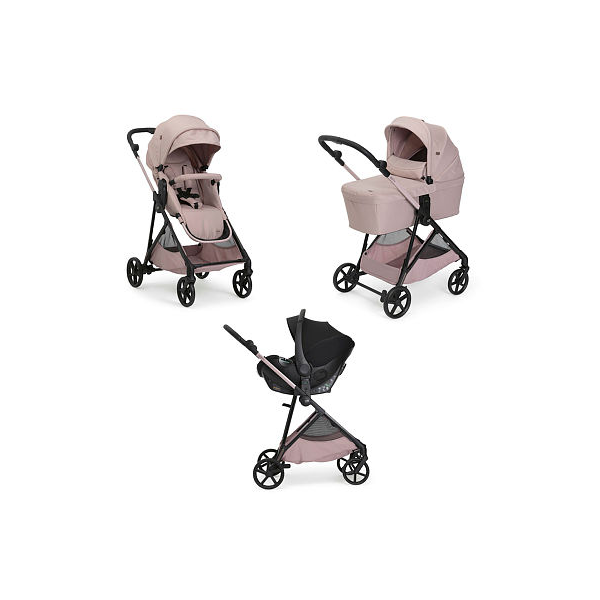 Trio Chicco Seety New 2026 Blush  con Seggiolino Kory I-size