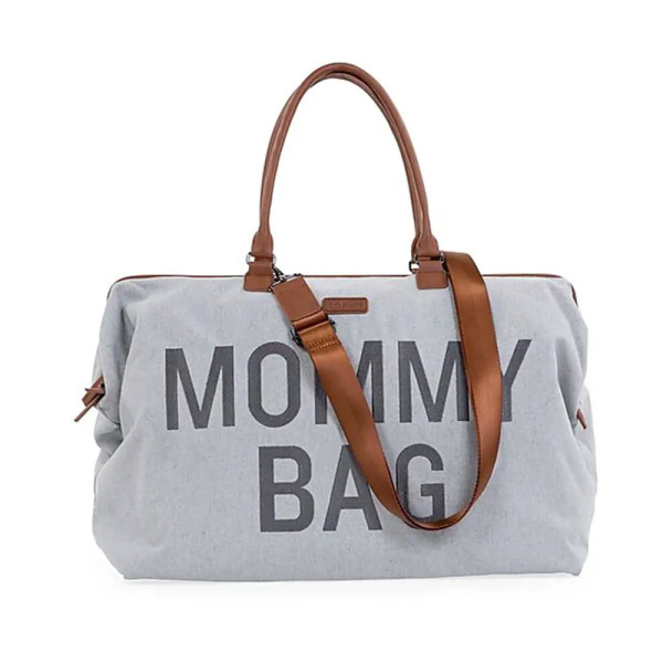 Childhome Mommy Bag Borsa Cambio Tela Grigio