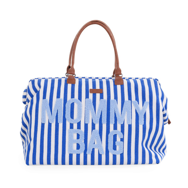 Mommy Bag Borsa Cambio Righe Blu
